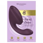 Womanizer Next Duo - 2in1 G-pont vibrátor (lila)