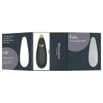Womanizer Premium 2 - léghullámos csiklóizgató (fekete)