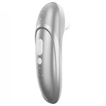 Womanizer Pro - léghullámos csiklóizgató (szürke)