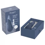 Womanizer Vibe - csikló vibrátor, csiklóizgató (kék)