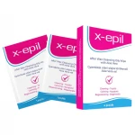 X-Epil Aloe Vera - gyantázás utáni olajos törlőkendő (4 db)