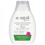 X-Epil Intimo Fresh - frissítő intim mosakodógél koffeinnel (250 ml)