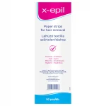 X-Epil - lehúzó textil csíkok gyantázáshoz és szőrtelenítéshez (50 db)
