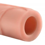 Pipedream - X-TENSION Perfect 1 - élethű péniszköpeny (17,7 cm, testszínű)
