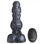 XR Brands Cyborg cock - lökő robotvibrátor távirányítóval (ezüst)