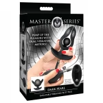 XR Brands - felpumpálható vibrációs anál plug (fekete)