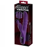 You2Toys - bólogató, mozgó gyűrűs csiklókaros vibrátor (lila)