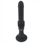 You2Toys Fucking Machine - tapadókorongos lökő vibrátor (fekete)