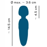 You2Toys Petite - akkus wand masszírozó vibrátor (kék)