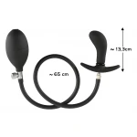You2Toys - pumpálható anál tágító plug (fekete)