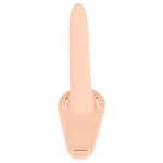 You2Toys - Strap-On - akkus, felcsatolható vibrátor (testszínű)