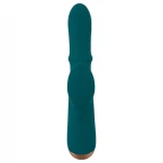 You2Toys Thumping Rabbit - gyűrűs, csiklókaros vibrátor (türkiz)