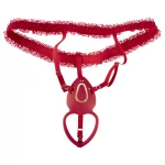You2Toys - viselhető vibrációs csiklóizgató (piros)