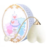 ZALO Baby Heart - app-vezérelt csiklóvibrátor, csiklóizgató (fehér)