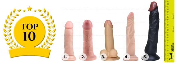 Élethű dildók TOP10-es listája (frissítve)