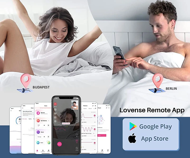 Lovense vibrátor távirányítással