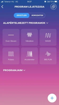 Satisfyer Connect App - program lejátszása