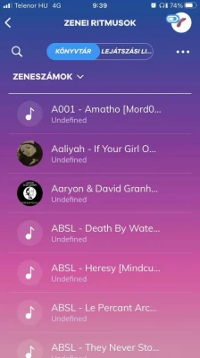 Satisfyer Connect App - zenei vezérlés
